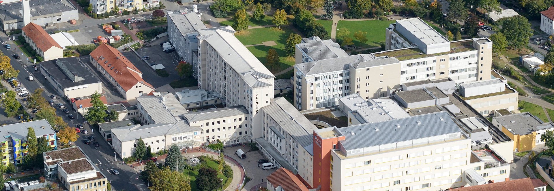 GPR Klinikum Luftaufnahme