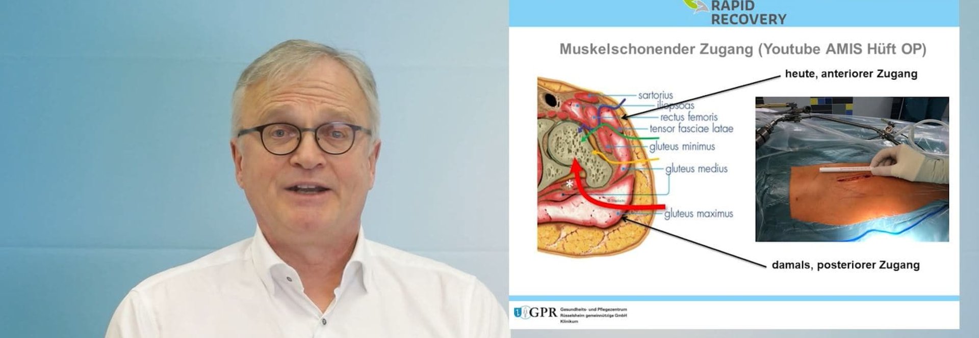 Dr. Krieger bei seinem Vortrag