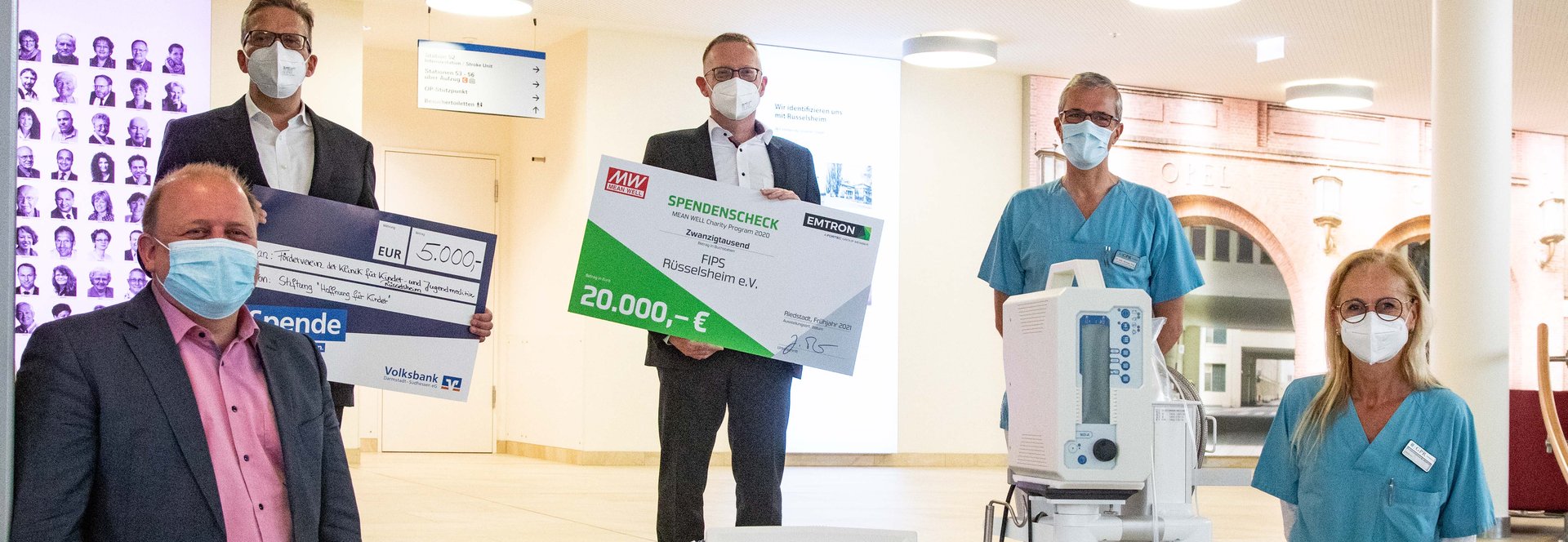 Spendenübergabe